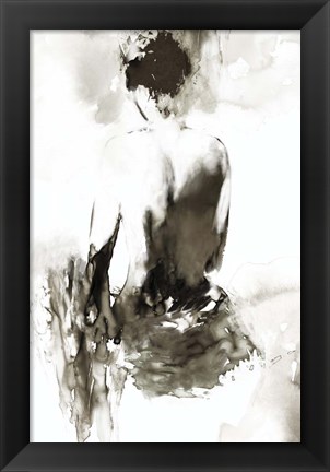 Framed Ink Lady Print