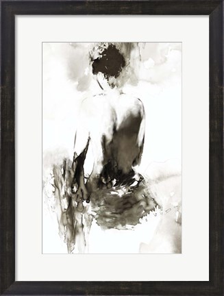 Framed Ink Lady Print