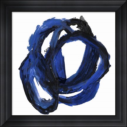 Framed Eternal Indigo II Print