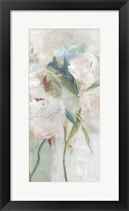 Framed Blissful Peony II Print