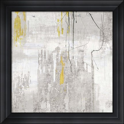 Framed Trickle II Print