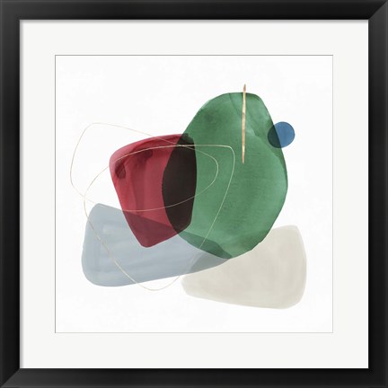 Framed Pistachio I Print