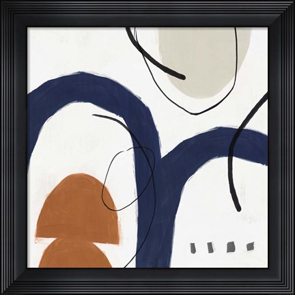 Framed Elasticity I Print