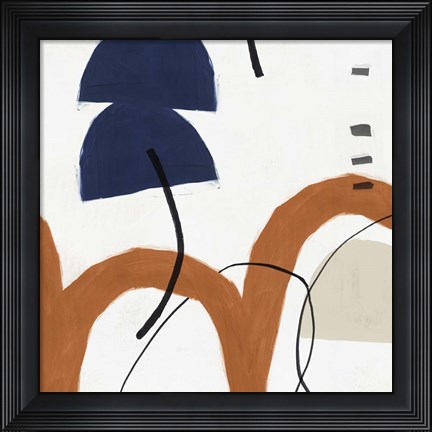 Framed Elasticity II Print