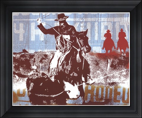 Framed Americana II Print