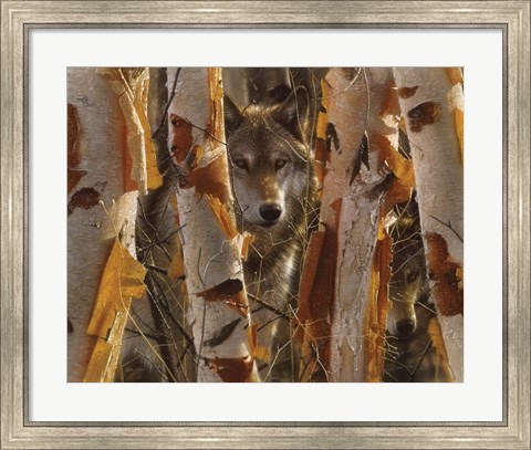Framed Wolves - The Guardian Print