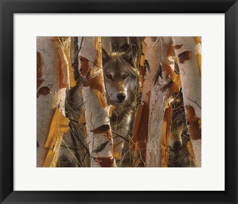 Framed Wolves - The Guardian Print