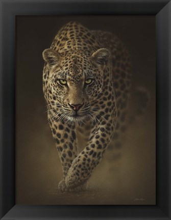 Framed Leopard - Savage Print