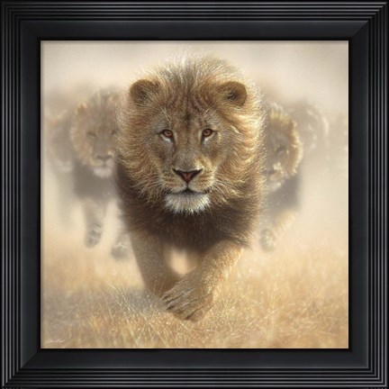 Framed Eat My Dust Print