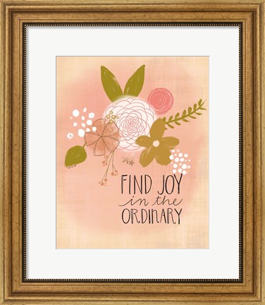 Framed Find Joy Print
