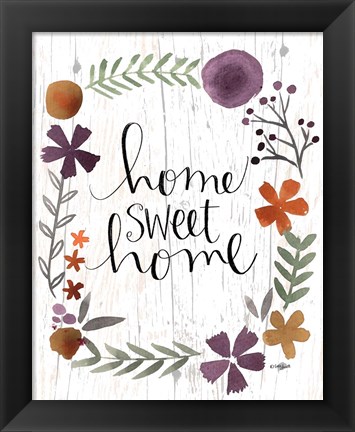 Framed Sweet Home Print