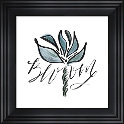 Framed Bloom Print