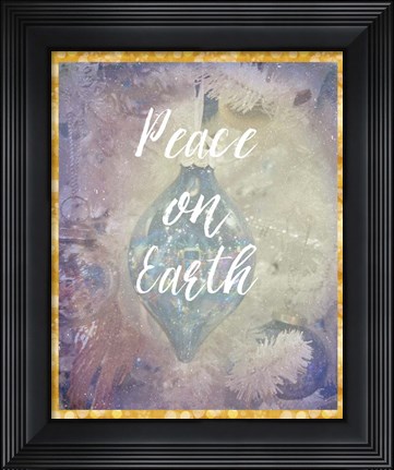 Framed Peace on Earth Print