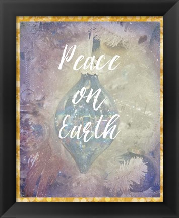 Framed Peace on Earth Print