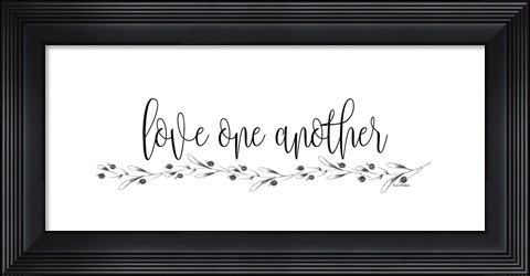 Framed Love One Another Print