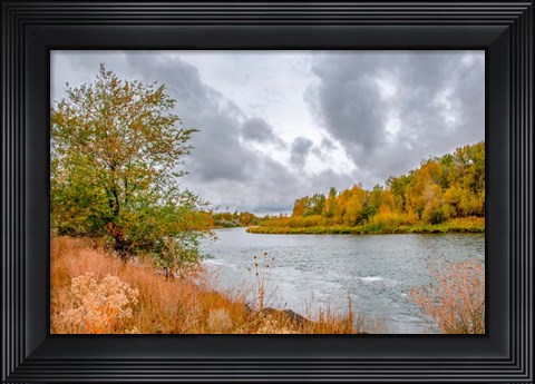 Framed Snake River Autumn I Print