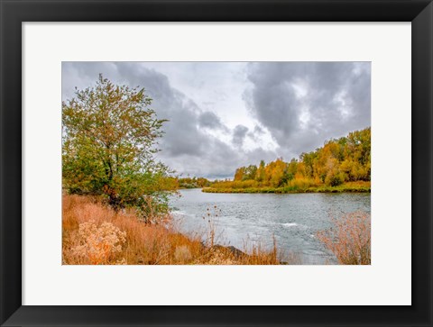 Framed Snake River Autumn I Print