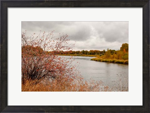 Framed Snake River Autumn II Print