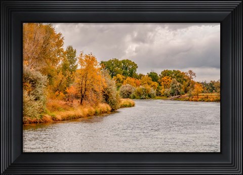 Framed Snake River Autumn III Print