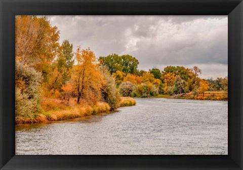 Framed Snake River Autumn III Print