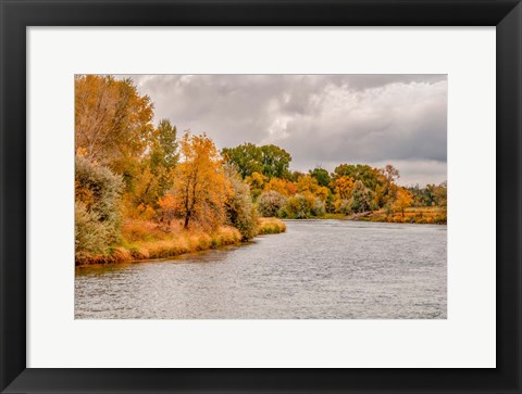 Framed Snake River Autumn III Print