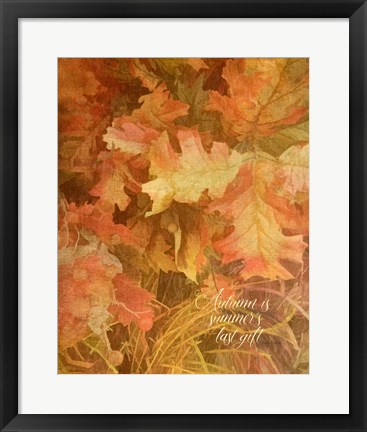 Framed Summer&#39;s Gift Print
