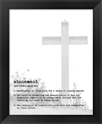 Framed Atonement Print