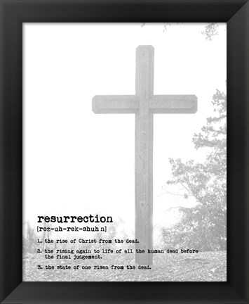 Framed Resurrection Print