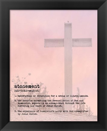 Framed Atonement III Print