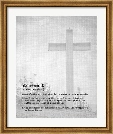 Framed Atonement II Print