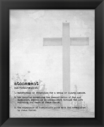 Framed Atonement II Print