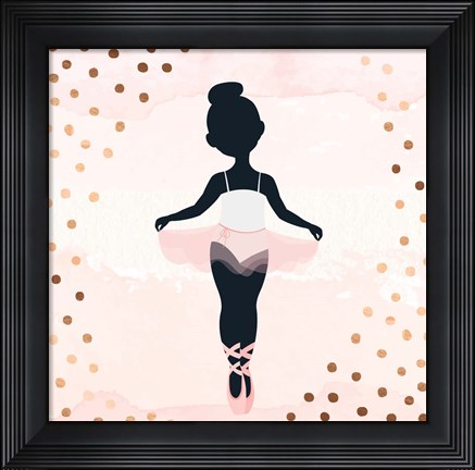 Framed Ballerina Print