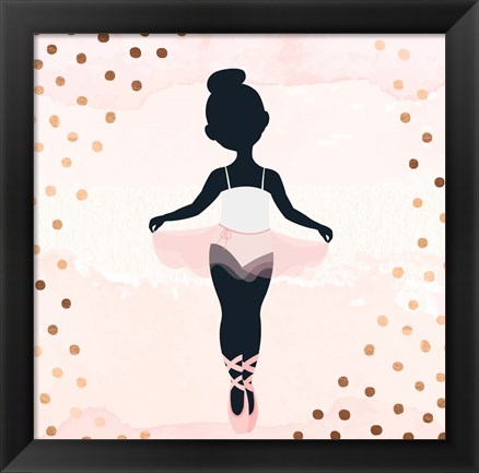 Framed Ballerina Print