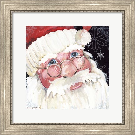 Framed Santa Selfie II Print