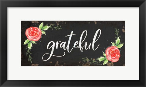 Framed Grateful Print