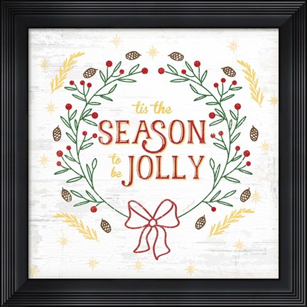 Framed Tis the Season Print
