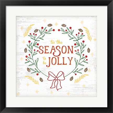 Framed Tis the Season Print