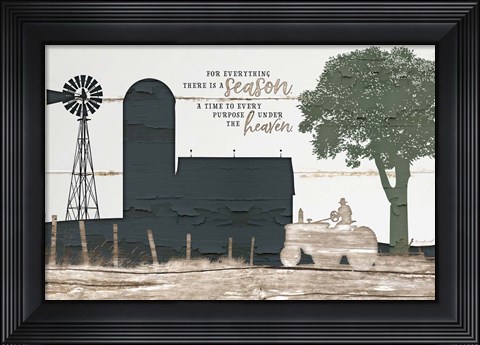 Framed Homestead II Print
