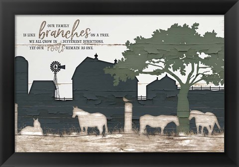 Framed Homestead IV Print