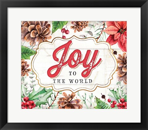 Framed Joy Print