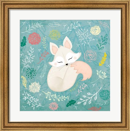 Framed Woodland Fox Print
