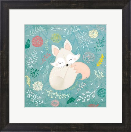 Framed Woodland Fox Print