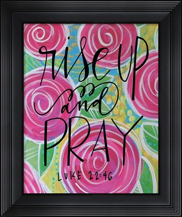 Framed Rise Up Print