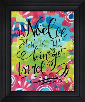 Framed Noel - Color Print