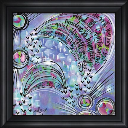 Framed Wardrobe of God Print