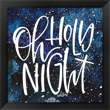 Framed Holy Night Print