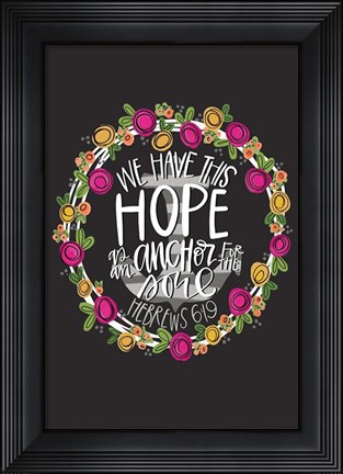 Framed Hope Print
