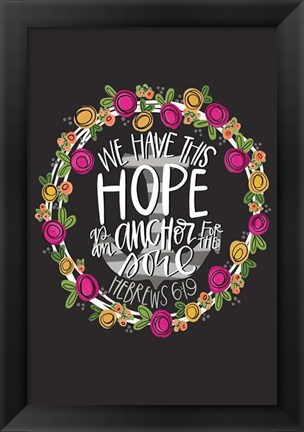 Framed Hope Print