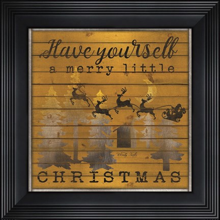 Framed Have Yourself a Merry Little Christmas Print