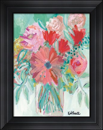Framed Farmer&#39;s Market Bouquet Print